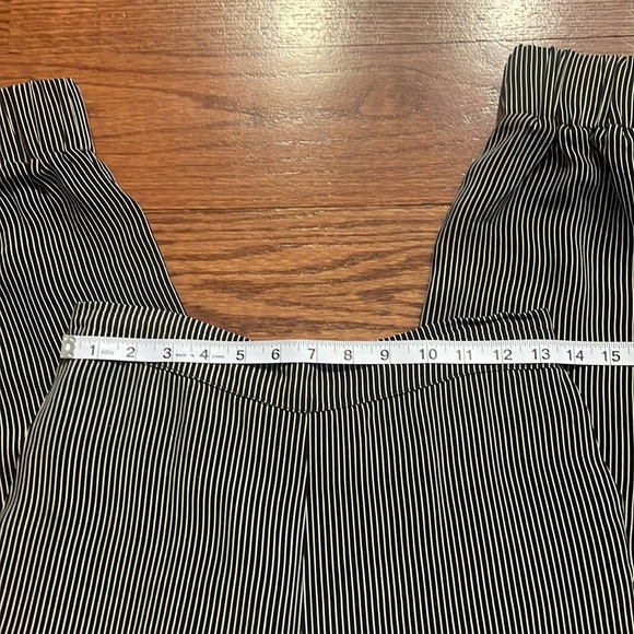 IOANNA KOURBELA basic slight ballon silhouette pants elasticized cuffs pull on S - Picture 13 of 14